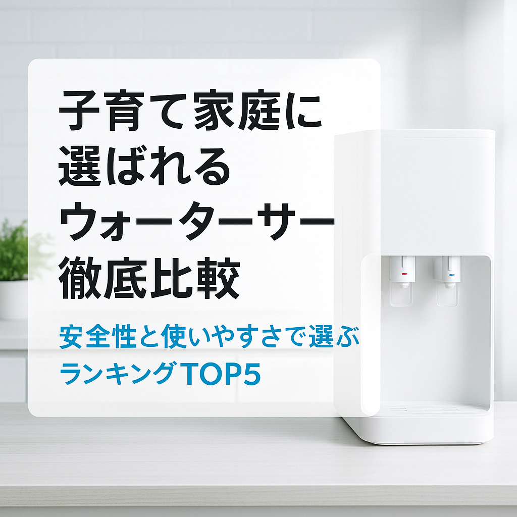 【子育て家庭に選ばれるウォーターサーバー徹底比較｜安全性と使いやすさで選ぶランキングTOP5】